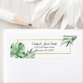 Tropical Monstera Botanicals & Gold (Insitu)