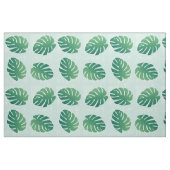 Tropical Monstera Green Leaf Muster Fabric Stoff (Fat Quarter (45,7 x 55,9 cm))