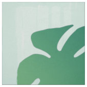 Tropical Monstera Green Leaf Muster Fabric Stoff (Muster)