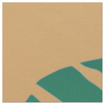 Tropical Monstera Green Leaf Muster