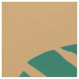 Tropical Monstera Green Leaf Muster Stoff