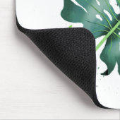 Tropical Monstera Houseplant Mousepad (Ecke)