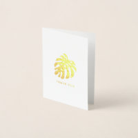 Tropical Monstera Leaf