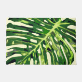 Tropical Monstera Leaf Fußmatte (Vorderseite)
