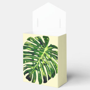 Tropical Monstera Leaf Geschenkschachtel