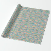 Tropical Monstera Leaf Pattern - farbenfrohe Natur Geschenkpapier (Ungerollt)