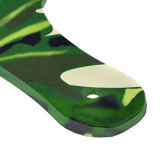 Tropical Monstera Leaf Schneidebrett (Ecke)