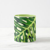 Tropical Monstera Leaf Tasse (Zentrum)
