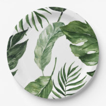 Tropical Monstera Sommerstrand Elegante Hochzeit