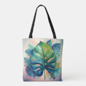 Tropical Monstera Tasche (Rückseite)