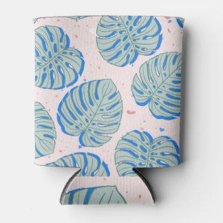 Tropical Monstera: Terrazzo Vintages Muster Dosenkühler