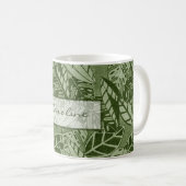 Tropical mug with your name kaffeetasse (VorderseiteRechts)