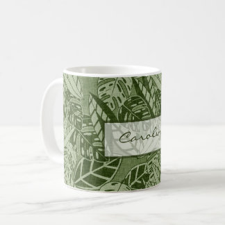 Tropical mug with your name kaffeetasse