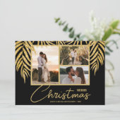 Tropical Multi Foto Collage Weihnachten (Stehend Vorderseite)