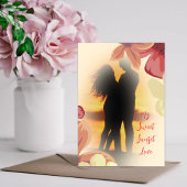 Tropical My Sunset Liebe Karte