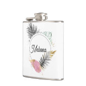 Tropical Name Flask Flachmann (Links)