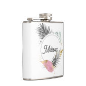 Tropical Name Flask Flachmann (Rechts)