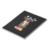 Tropical Nature's Bounty" Kokospalmen Notizblock (Rotiert)