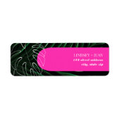 Tropical Neon Arch Palm Leaf Wedding (Vorne)