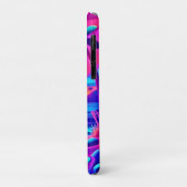 Tropical Neon Beach Sunset Art Case-Mate iPhone Hülle (Hinten/Links)
