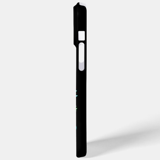 Tropical Neon Flamingo Case-Mate iPhone Hülle (Rückseite / Links)