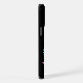 Tropical Neon Flamingo iPhone Hülle (Rechte Seite)