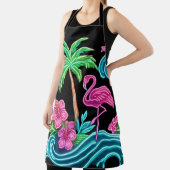 Tropical Neon Flamingo Schürze (InSitu)