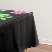 Tropical Neon Flamingo Tischdecke (Beispiel)