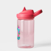 Tropical Neon Flamingo Trinkflasche (Links)