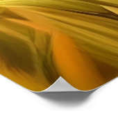 Tropical Niedlich Baby Giraffe Cartoon Poster (Ecke)