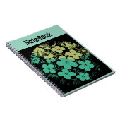 Tropical Night Bloom Notebook Notizblock (Rechte Seite)