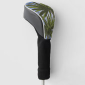 Tropical Oasis Palm Trees Golf Headcover (angewinkelt)