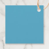 Tropical Ocean Beach Seashell Vielen Dank Geschenkanhänger (Rückseite)