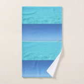 Tropical Ocean Blue Beach Badezimmer Badhandtuch Set (Handtuch)