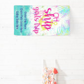 Tropical Oh Ship It's a Girls Trip | Cruise Door Banner (InSitu)