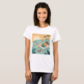 Tropical Page Turner Mood T-Shirt (Vorne ganz)
