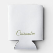 Tropical Palm Bachelorette Party kann kühlen Dosenkühler (Rückseite)