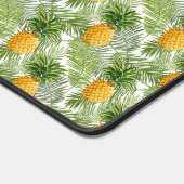 Tropical Palm Blätter & Ananas Schreibtischunterlage (Ecke)