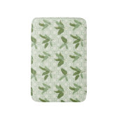 Tropical Palm Blätter Badematte (Vorderseite Vertikal)