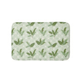 Tropical Palm Blätter Badematte (Vorderseite)