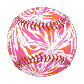 Tropical Palm Blätter Baseball (Vorderseite)