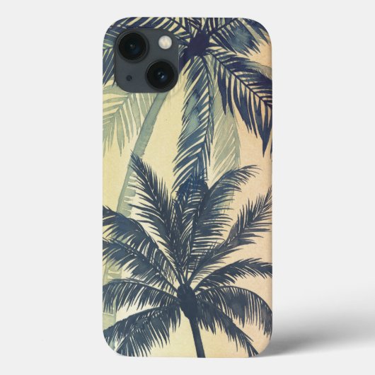 Tropical Palm Blätter Case-Mate iPhone Hülle (Rückseite)