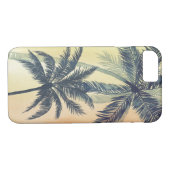 Tropical Palm Blätter Case-Mate iPhone Hülle (Rückseite (Horizontal))