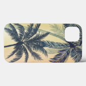 Tropical Palm Blätter Case-Mate iPhone Hülle (Rückseite (Horizontal))