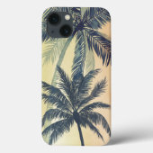 Tropical Palm Blätter Case-Mate iPhone Hülle (Rückseite)
