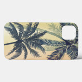 Tropical Palm Blätter Case-Mate iPhone Hülle (Rückseite (Horizontal))