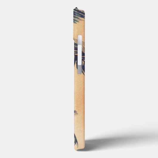 Tropical Palm Blätter Case-Mate iPhone Hülle (Rückseite / Links)