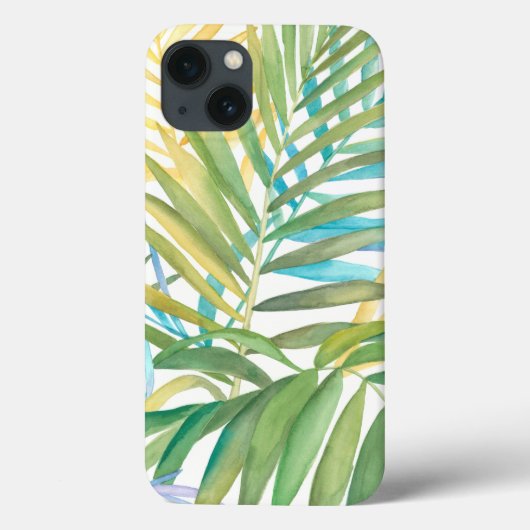 Tropical Palm Blätter Case-Mate iPhone Hülle (Rückseite)
