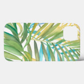 Tropical Palm Blätter Case-Mate iPhone Hülle (Rückseite (Horizontal))