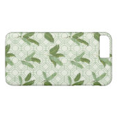 Tropical Palm Blätter Case-Mate iPhone Hülle (Rückseite (Horizontal))